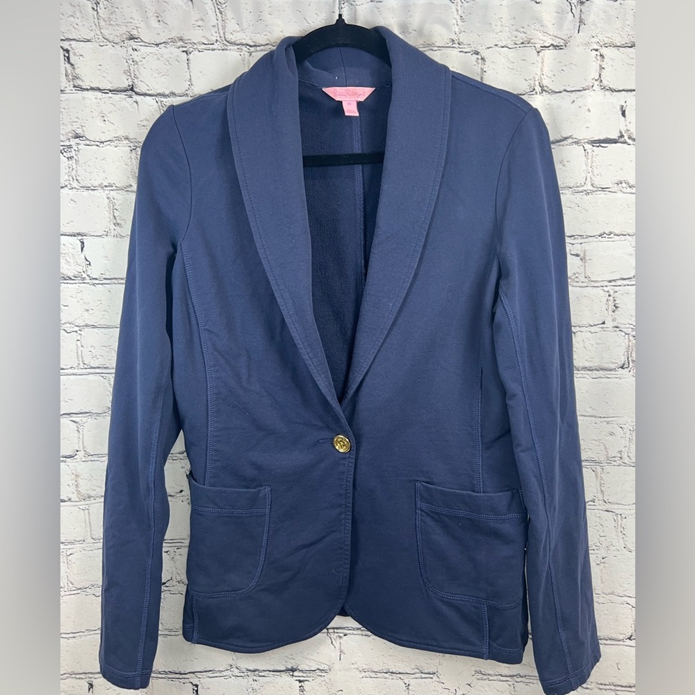 Lily Pulitzer Navy Blazer Jacket